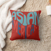 アジア系アメリカ人 クッション (ブランケット)