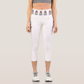 アジア系アメリカ太平洋諸島伝統月 カプリレギンス (正面)