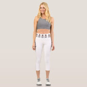 アジア系アメリカ太平洋諸島伝統月 カプリレギンス (正面)