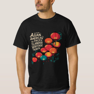 アジア系アメリカ太平洋諸島伝統月 Tシャツ