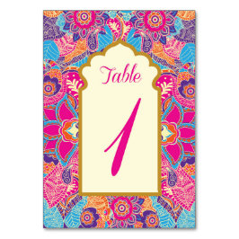 アジア結婚-'s - Henna - Mehndi – テーブル番号