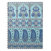 アジア縁どペイズリー:伝統的デザイン。 ノートブック (正面)