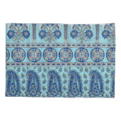 アジア縁どペイズリー:伝統的デザイン。 枕カバー (裏面)