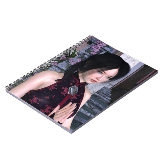 アジア美しい ノートブック (左側)