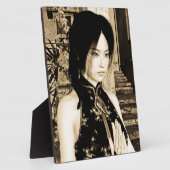 アジア美しい フォトプラーク (側面)