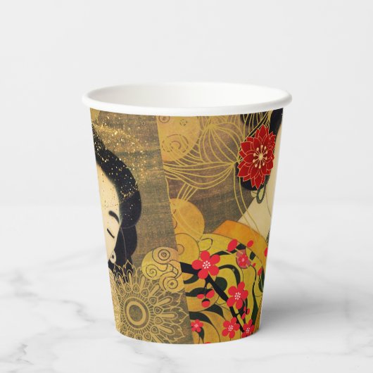 アジア美しい 紙コップ (裏面)