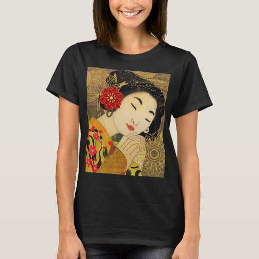 アジア美しい Tシャツ (正面)