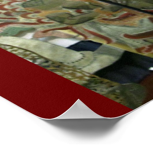 アジア美術 ポスター (角)