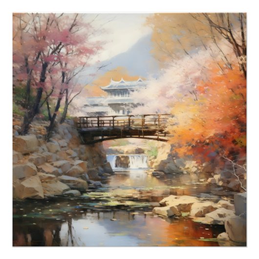 アジア自然景観 フォトプリント            (正面)