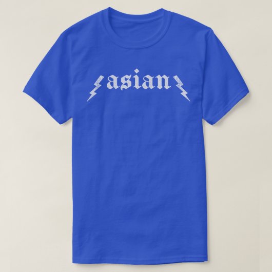 アジア色あせタイプデザイン1 Tシャツ (デザイン正面)