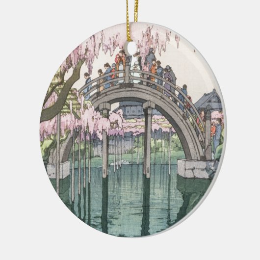 アジア芸術のヴィンテージの東洋のクラシックな最高傑作 セラミックオーナメント (左)