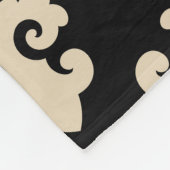 アジア観賞用動機の幾何学模様 フリースブランケット (角)