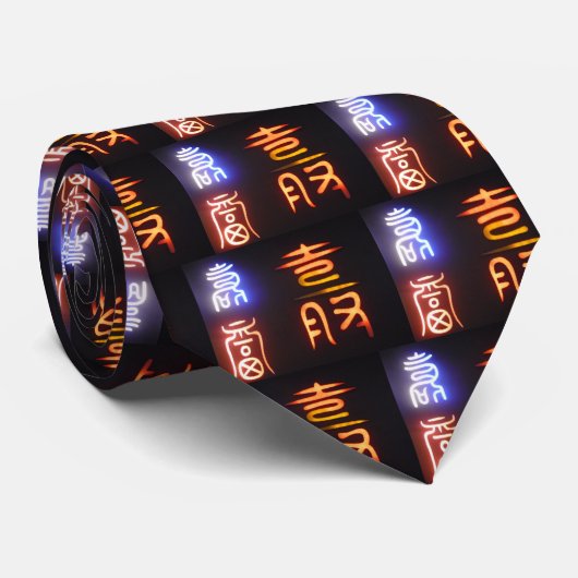 アジア記号 ネクタイ (ロール)