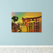 アジア語 キャンバスプリント (インサイチュ (ウッドフロア))