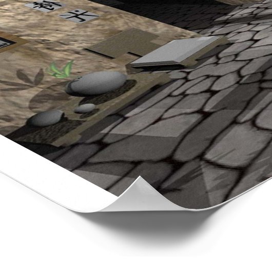 アジア語 ポスター (角)