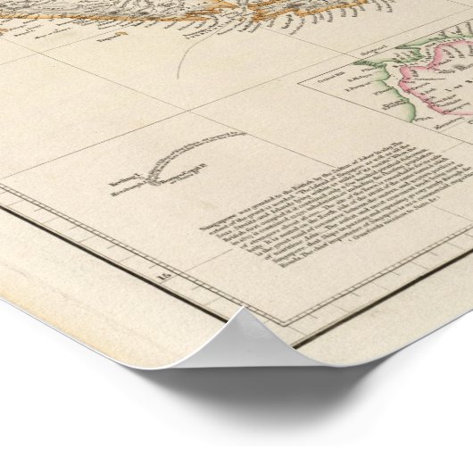 アジア諸島 ポスター (角)