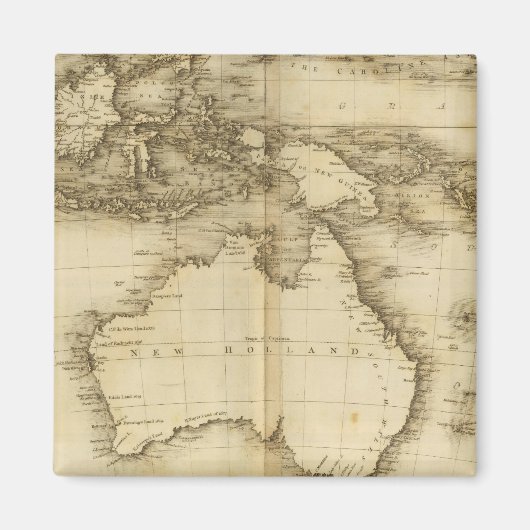 アジア諸島 マグネット (正面)