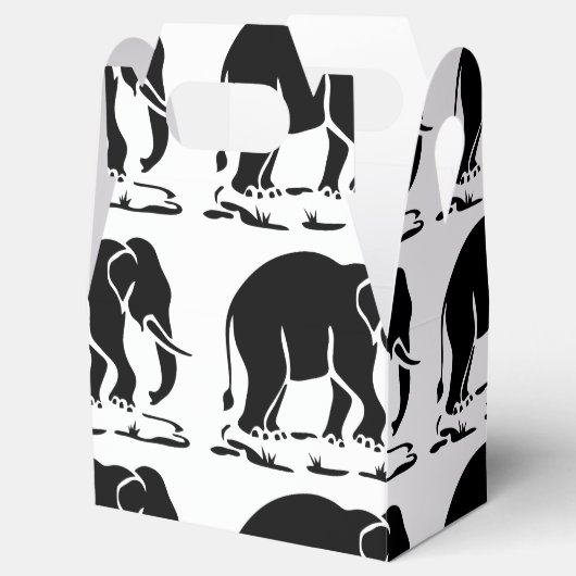 アジア象の前方タイ象トレッキングの標識 フェイバーボックス (オープン)