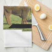 アジア象の台所タオル キッチンタオル (四つ折り)