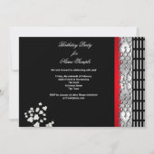 アジア赤黒花誕生会2 招待状 (裏面)