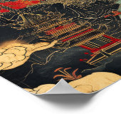 アジア道路地図の詳細ポスター ポスター (角)