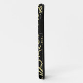 アジア金ゴールドフローラ Case-Mate iPhoneケース (裏面/左)