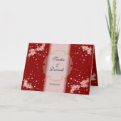 アジア風デザインの中国語の結婚式招待状カード 招待状 (正面)