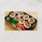 アジア飲食業カード 名刺 (裏面)