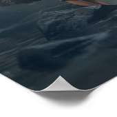 アジア魚釣りにおける子伝統的どもたちの幸せ ポスター (角)