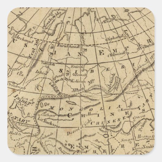 アジア10 スクエアシール (正面)