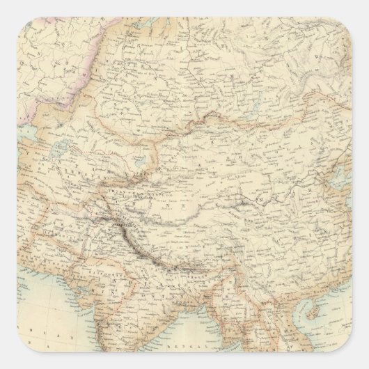 アジア10 スクエアシール (正面)