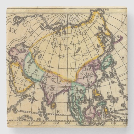 アジア11 ストーンコースター (正面)