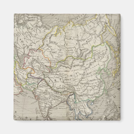 アジア11 マグネット (正面)