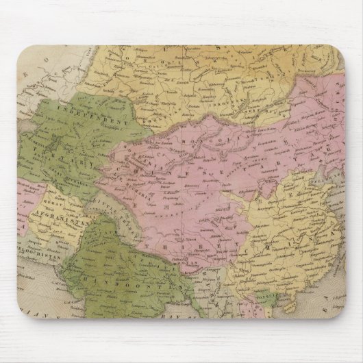 アジア12 マウスパッド (正面)