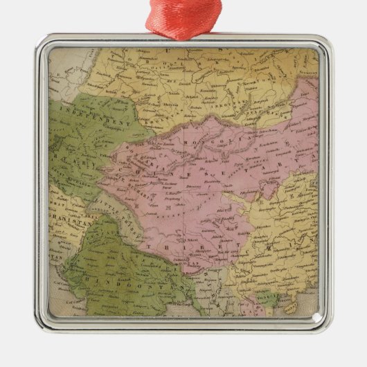 アジア12 メタルオーナメント (正面)