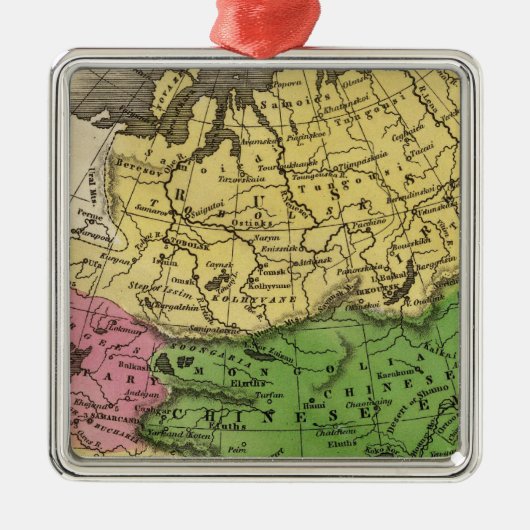 アジア12 メタルオーナメント (正面)