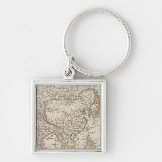 アジア13 キーホルダー (正面)