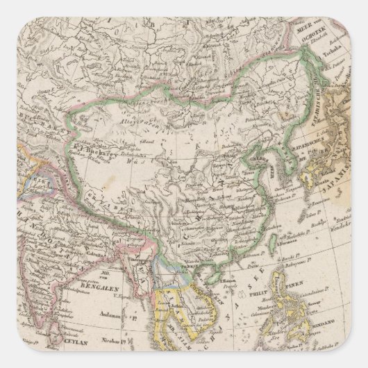 アジア13 スクエアシール (正面)