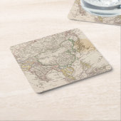 アジア13 スクエアペーパーコースター (アングル)