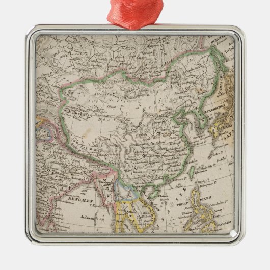 アジア13 メタルオーナメント (正面)