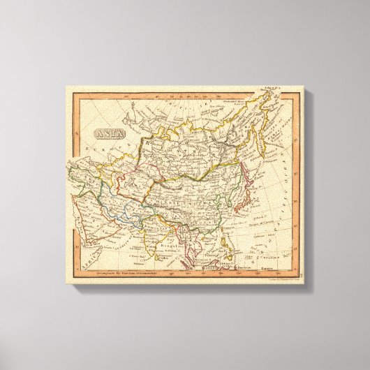 アジア14 キャンバスプリント (正面)