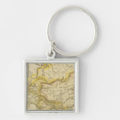 アジア14 キーホルダー (正面)