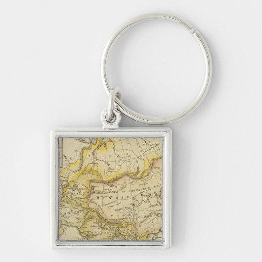 アジア14 キーホルダー (正面)