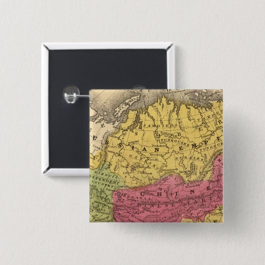 アジア14 缶バッジ (正面&裏面)