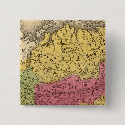 アジア14 缶バッジ (正面)