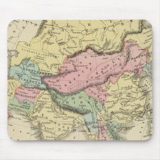 アジア15 マウスパッド (正面)