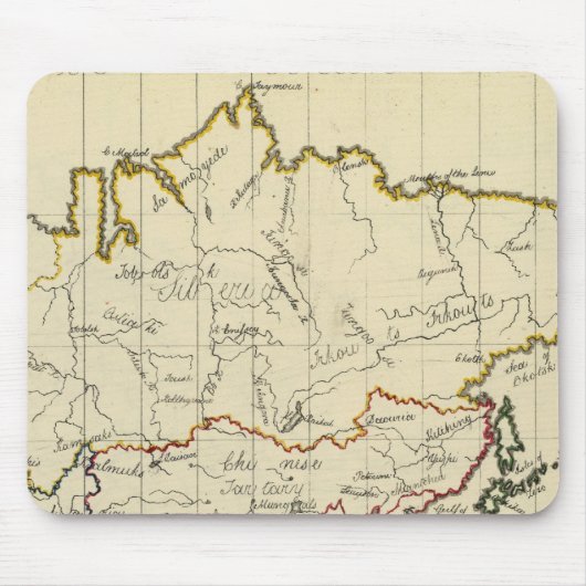 アジア15 マウスパッド (正面)