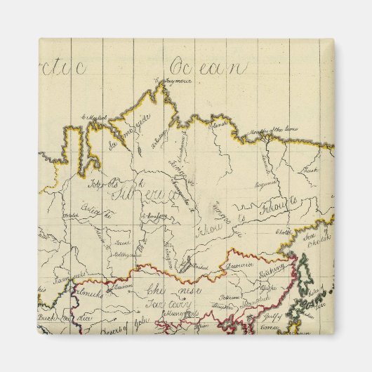 アジア15 マグネット (正面)