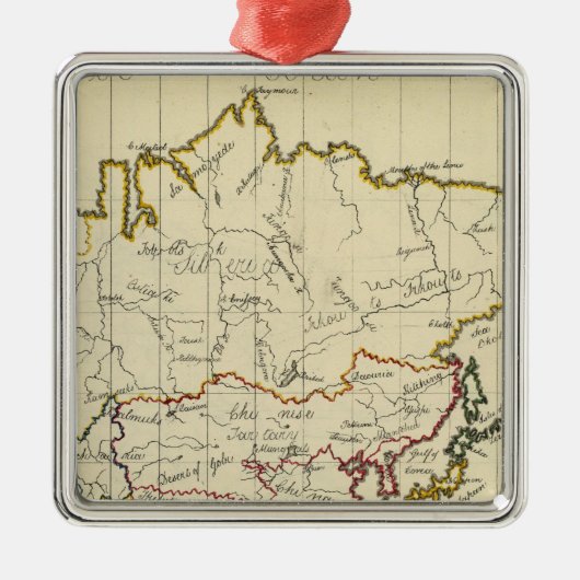 アジア15 メタルオーナメント (正面)