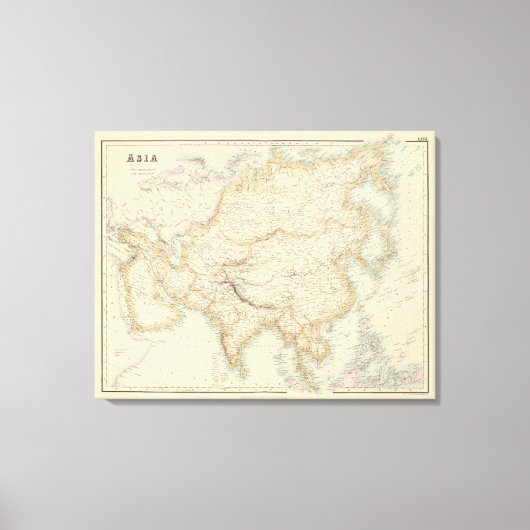 アジア16 キャンバスプリント (正面)